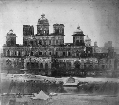 Chatta Manzil, Lucknow, 1858 by British Photographer